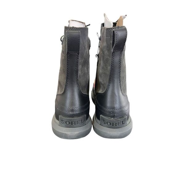 Sorel Men's 11.5 Explorer Next Waterproof Boots Black/Jet New - Picture 4 of 7